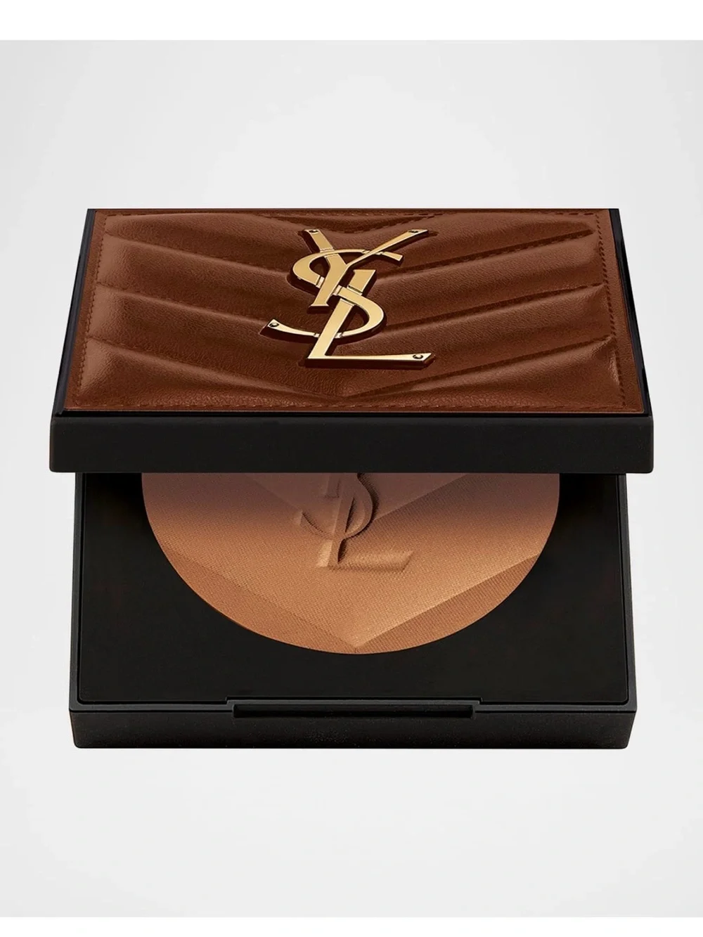 Yves Saint Laurent Bronzing Powder Compact — Rich Brown & Warm Tan